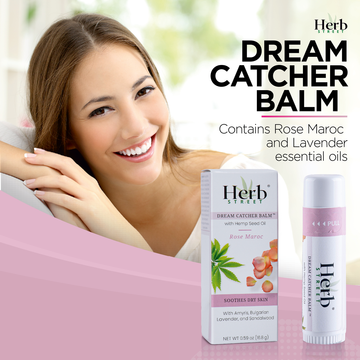 Rose Maroc Moisturizing Balm (CBD)